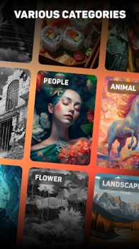 Oil Painting Coloring Game mod apk download v1.7 screenshot 1