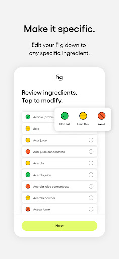 Fig Food Scanner & Discovery app download latest version
