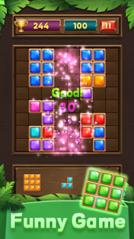 Jewel Block Puzzle Mod Apk Unlimited Score v1.2.4 screenshot 1