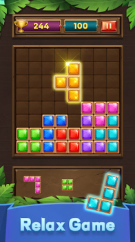 Jewel Block Puzzle Mod Apk Unlimited Score v1.2.4 screenshot 2