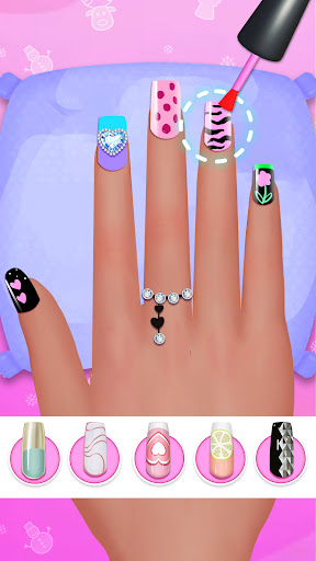 Kids Nail Studio Nail Salon Mod Apk DownloadͼƬ1