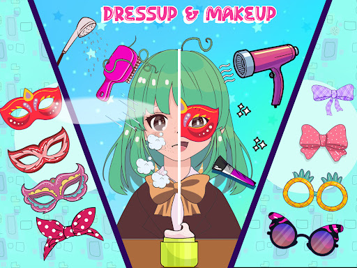 Anime chibi doll girl games mod apk unlocked everythingͼƬ2