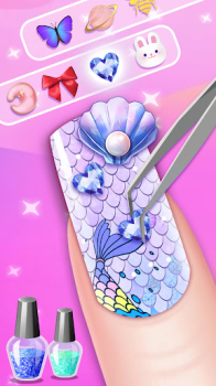 Kids Nail Studio Nail Salon Mod Apk Download v1.100 screenshot 3