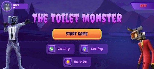 Skibidi Attack Toilet Wars mod apk unlimited money and gems v0.3 screenshot 1