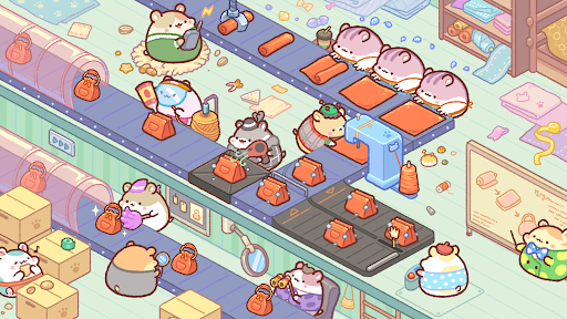 Hamster Bag Factory Tycoon mod apk latest version downldoad v1.5.5 screenshot 2