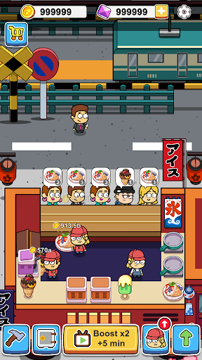 Idle Food Bar Food Truck mod apk unlimited money