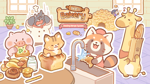 Bear Bakery Cooking Tycoon mod apk unlimited money v1.2.28 screenshot 2