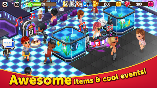 Food Street Restaurant Game mod apk (mod unlimited gold/gems) v0.72.3 screenshot 3