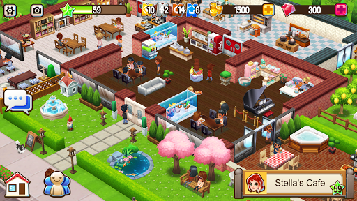 Food Street Restaurant Game mod apk (mod unlimited gold/gems) v0.72.3 screenshot 5