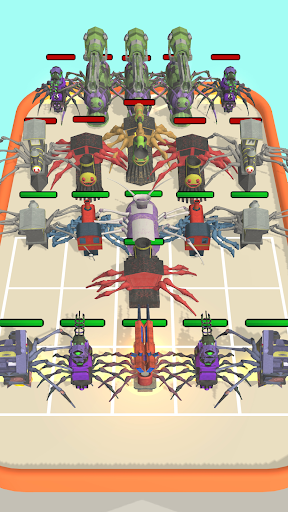 download Merge Spider Train mod apk