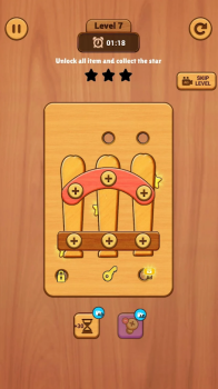 Wood Screws Puzzle Nut n Bolt Mod Apk Download v1.0.1 screenshot 1