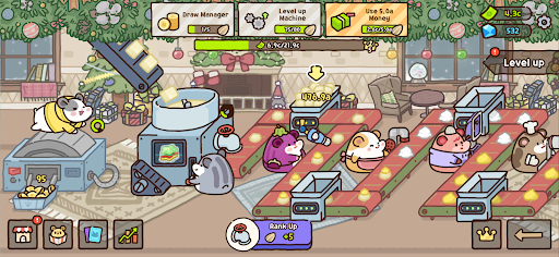 Hamster Cookie Factory mod apk (unlimited money and gems) v1.19.20 screenshot 1