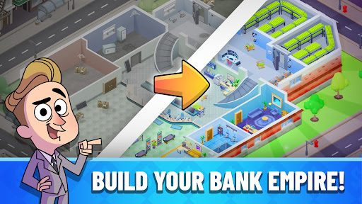 Idle Bank Tycoon mod apk 1.26.1 (unlimited money and gems) an1