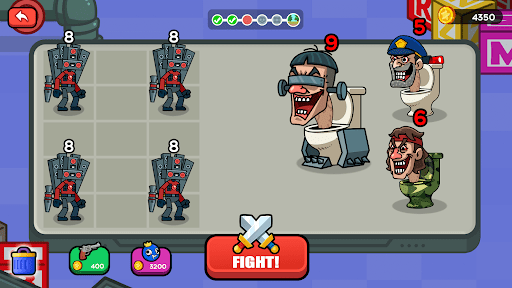 Merge War Monster Fight mod apk unlimited money