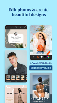 GoDaddy Studio mod apk latest version v7.56.1 screenshot 4