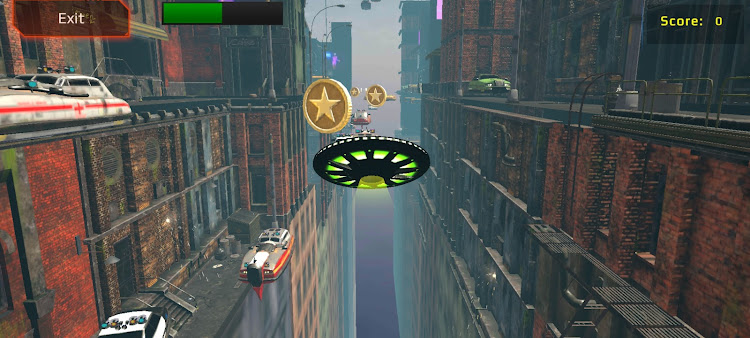 UFO Runner City Skies Chase apk Download latest version v1.0 screenshot 3