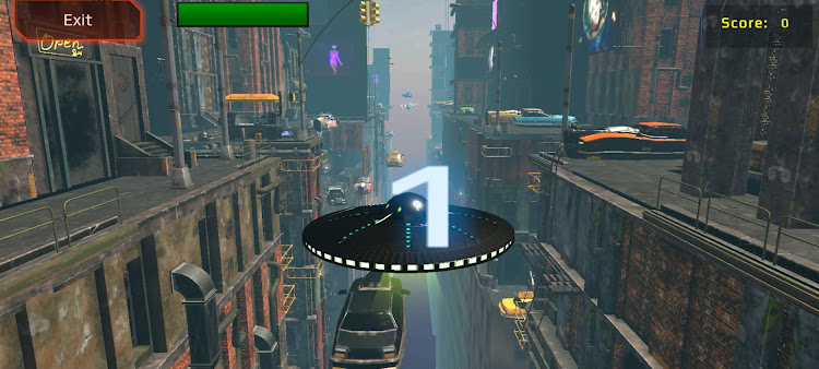 UFO Runner City Skies Chase apk Download latest version v1.0 screenshot 4