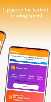 E-Mining Btc Cloud Mining app download for android v1.0.7 screenshot 2