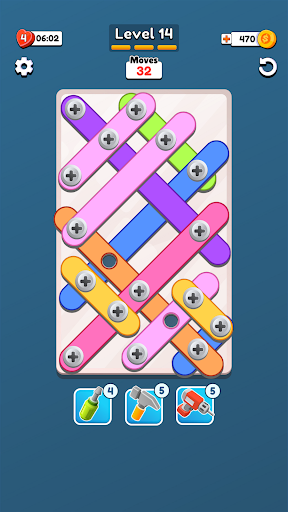 Unscrew Puzzle mod apk unlimited money and gems