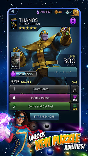 MARVEL Puzzle Quest mod apk unlimited everything latest version