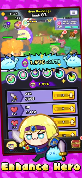 Ranking of Heroes Idle Game apk download for android