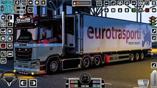 Euro Truck Driving Games 3D mod apk unlimited money v1 screenshot 2