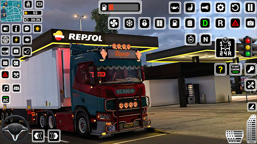 Euro Truck Driving Games 3D mod apk unlimited money v1 screenshot 3