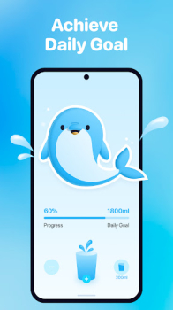 Water Tracker Dolphin Reminder mod apk premium unlocked v1.6.0 screenshot 3