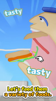 Eating Simulator Physics Food Mod Apk Unlimited Money No Ads v0.1.33 screenshot 1