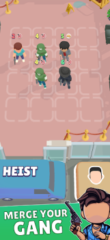 Merge Gangster Heist vs Police Mod Apk Unlimited Money v1.8.8 screenshot 4