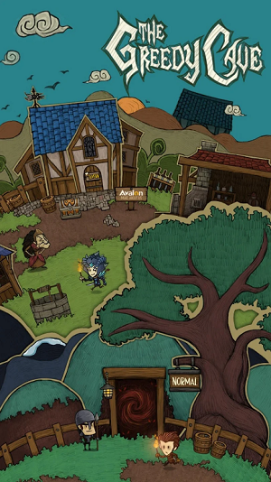 The Greedy Cave Mod Apk Free Shopping