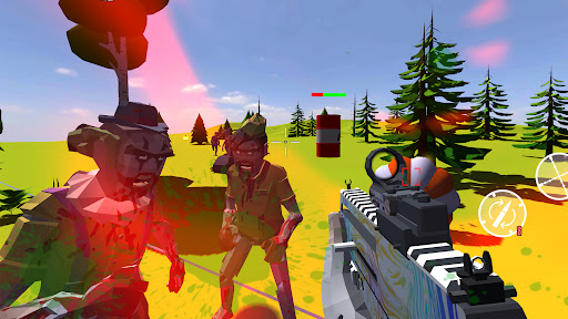 Survive Z War FPS Shooter mod apk unlimited money v1.7 screenshot 4