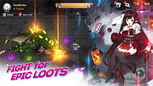 Soul Strike Idle RPG Mod Apk Unlimited Money v1.1.6 screenshot 1