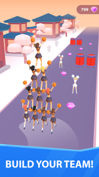 Cheerleader Run 3D mod apk unlimited money v1.23.0 screenshot 1