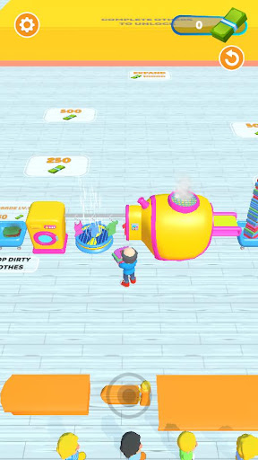 Laundry Rush Mod Apk Unlimited Money No Ads Download