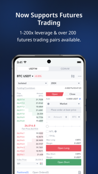 MEXC Global BTC ETH Gamefi app for android download 
