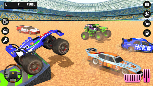 Monster Derby Truck Fighting mod apk Download v1.0.1 screenshot 1