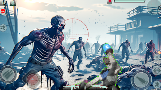 Zombie Sniper 3d Gun Shooter Apk Download for Android v0.1 screenshot 3