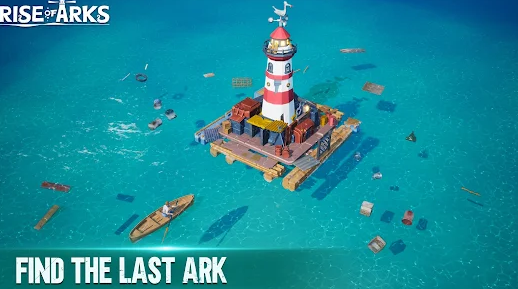 Rise of Arks Raft Survival Mod Apk Unlimited MoneyͼƬ1