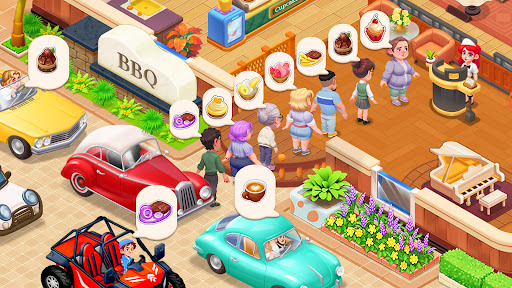 Happy Diner Story Mod Apk Unlimited Money and Gems  1.0.7 screenshot 1