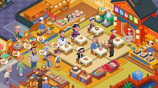 Happy Diner Story Mod Apk Unlimited Money and Gems  1.0.7 screenshot 2