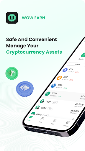 WOW EARN BTC & Crypto Wallet App Download for Android