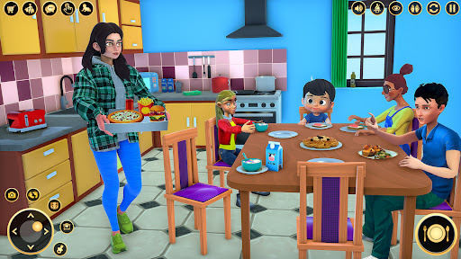 Mom Simulator Family Games 3D apk download for android v1.35 screenshot 1