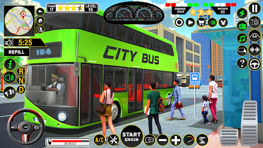 Real Coach Bus Games Offline mod apk download