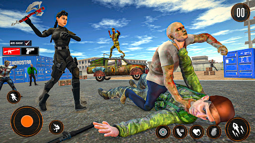 Zombie War 3D Zombie Games mod apk unlimited money