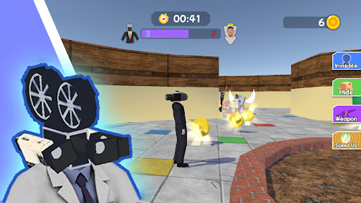 Toilet Camera Battle mod apk unlimited money
