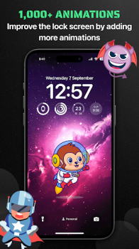 iLock Lock Screen OS 17 app free download for android v1.6 screenshot 2