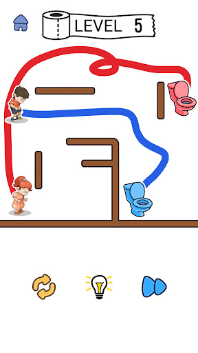 Poop Rush Toilet Game mod apk no ads
