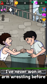 Arm Wrestling Clicker Mod Apk Unlimited Money and Diamond 1.4.1 v1.4.1 screenshot 3