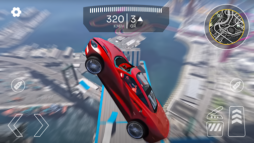 Superhero Car Mega Ramp Jump V apk download latest versionͼƬ1